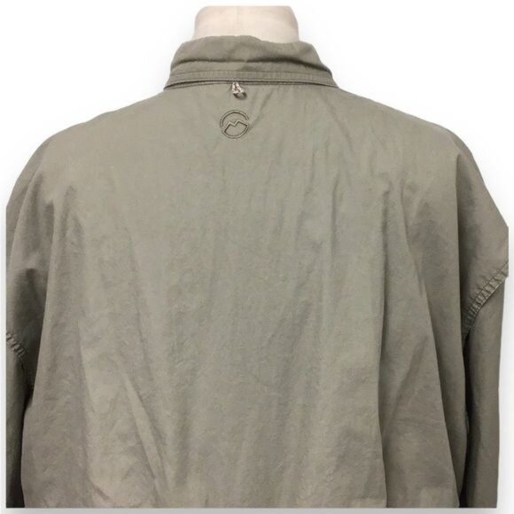 Magellan Outdoors Mens 3XL Khaki Short Sleeve Cotton Fishing Shirt With Pockets - Picture 7 of 10